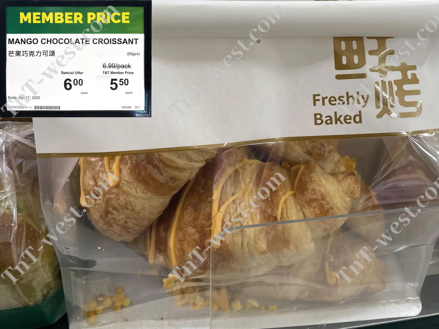 Mango Chocolate Croissant