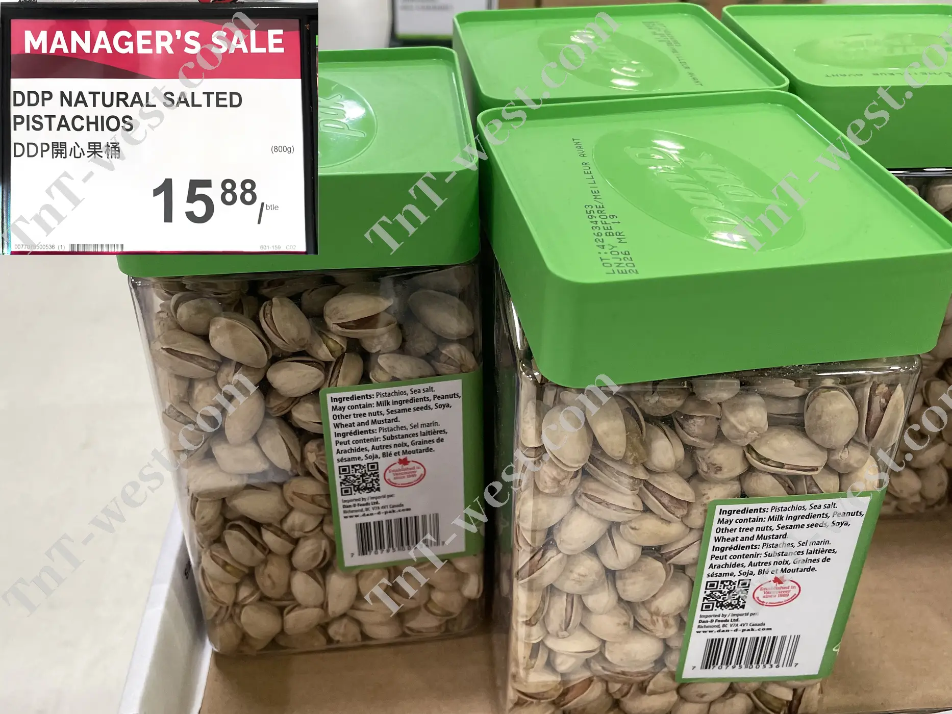 Natural Salted Pistachios