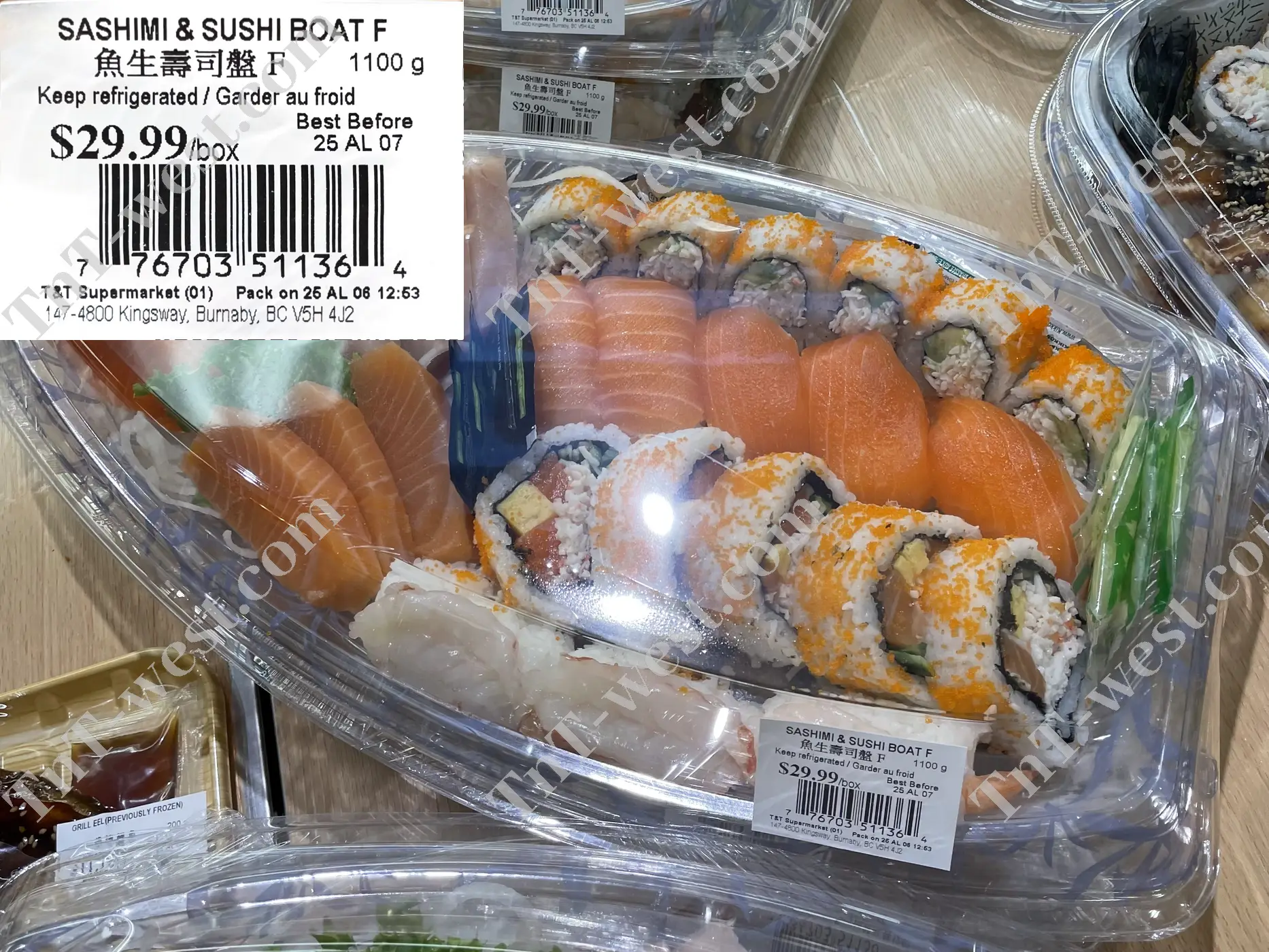 Sashimi & Sushi Boat
