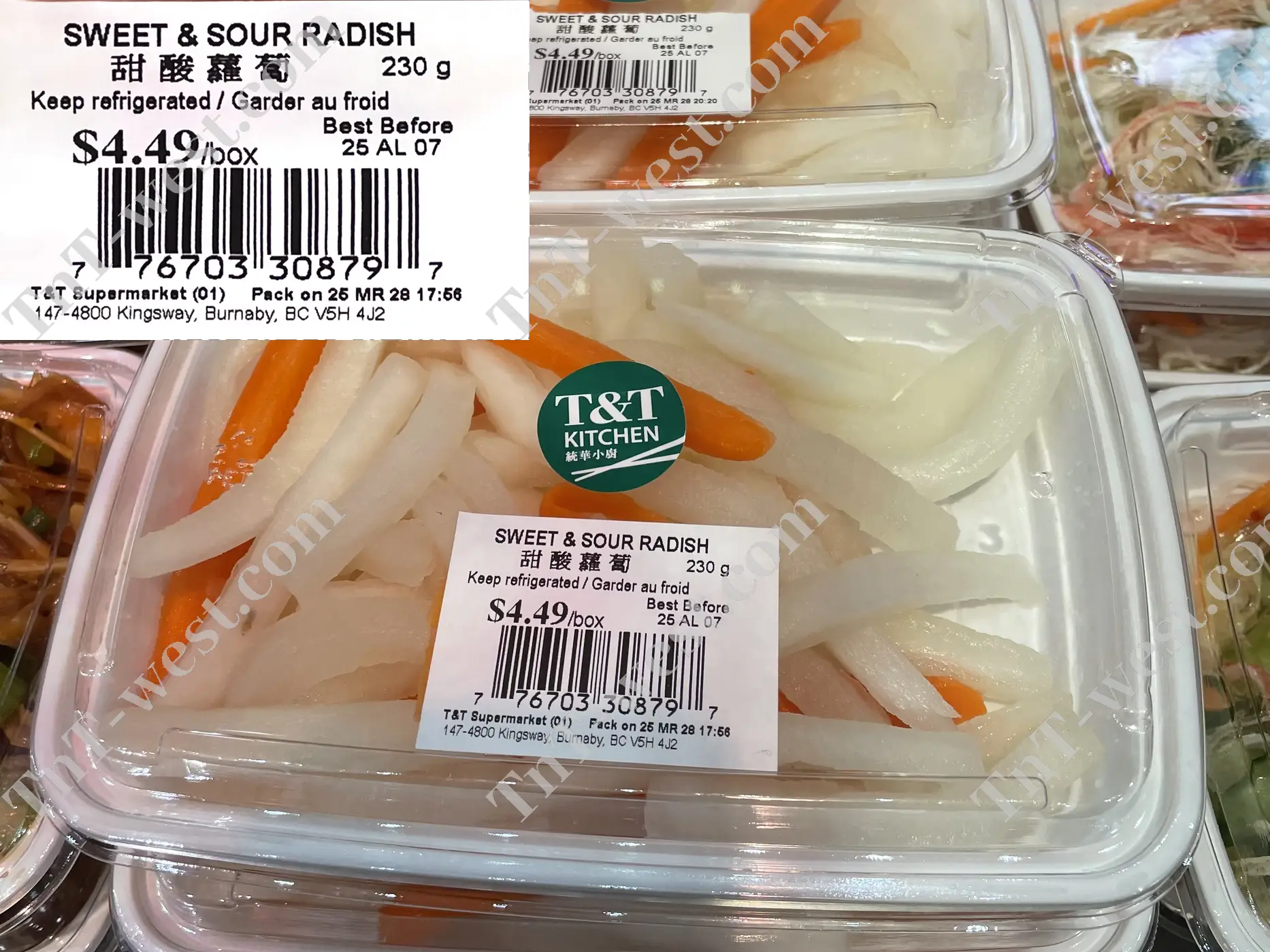 Sweet N Sour Radish