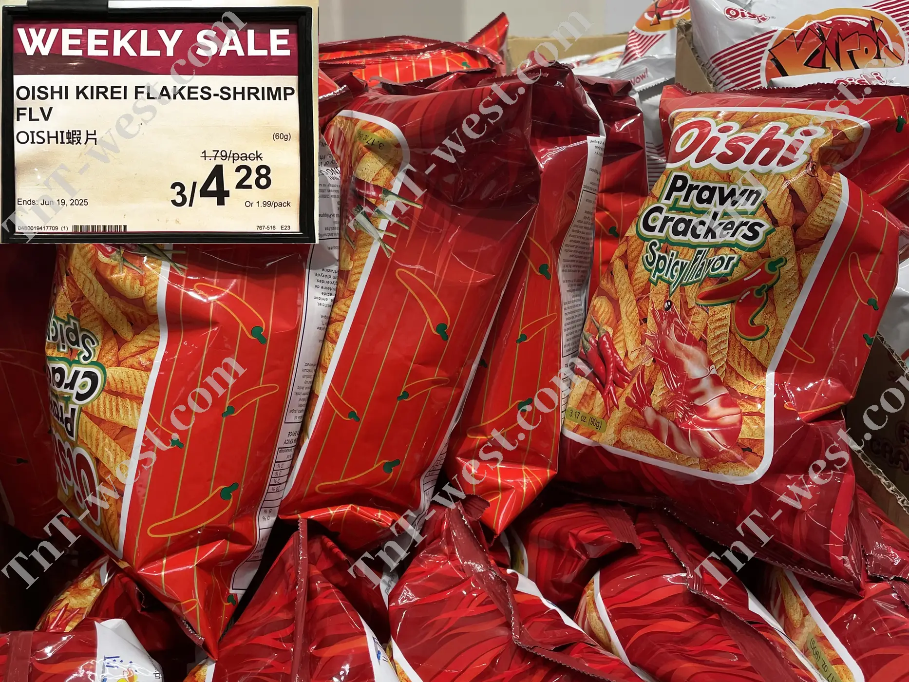Oishi Kirei Flakes Shrimp Flv